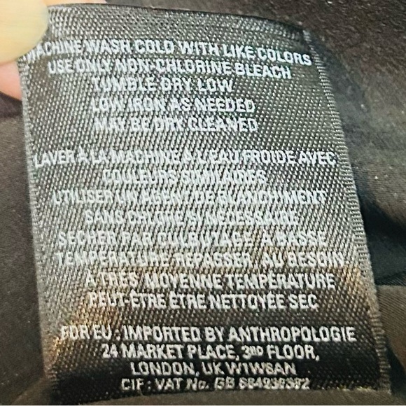 Maeve by Anthropologie Black & White Womens Size Small Heart Print Dress - Picture 11 of 14